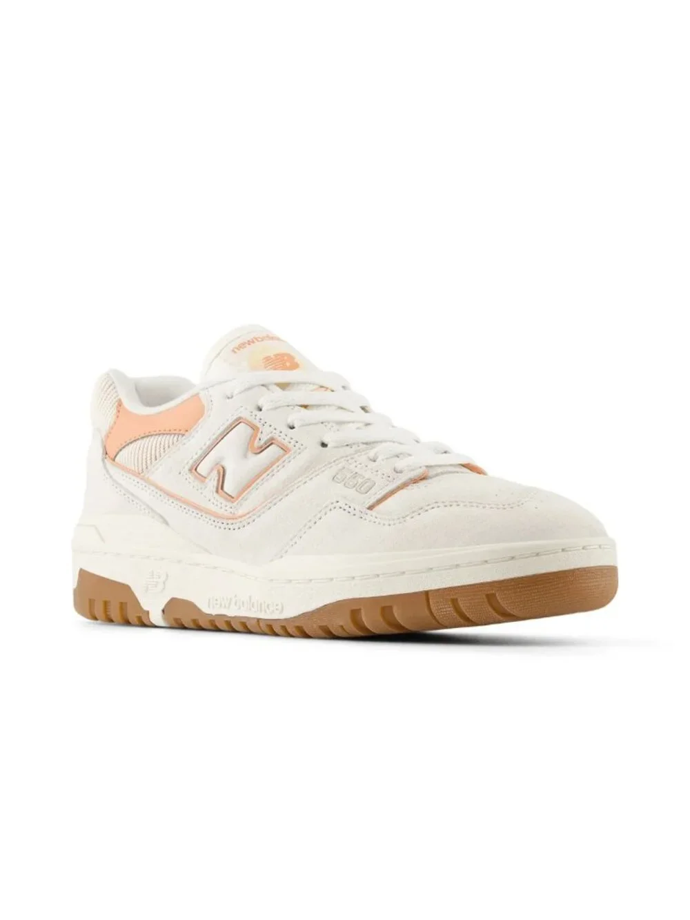 NWT New Balance 550 Basketball Sneaker - Sea Salt & Peach Nectar - Size 6.5B